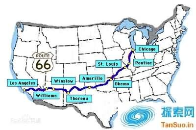 美国的母亲路(66号公路)