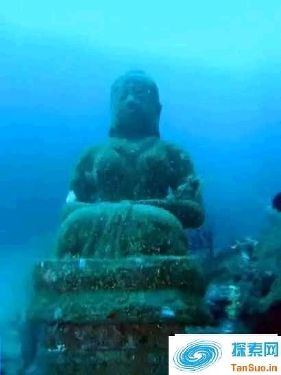 海底惊现千年佛寺 再现婆罗浮屠