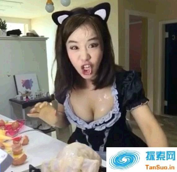 什么鬼！韩国爆乳女主播直播吃生鸡蛋舔死鸡