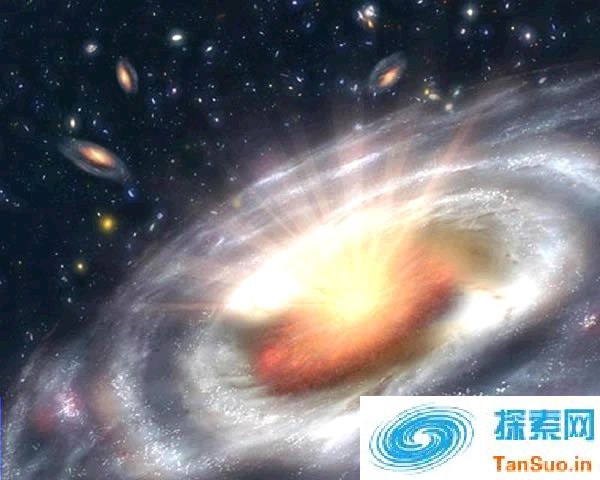 位于NGC4526星系中心的黑洞，其质量为太阳的4.5亿倍