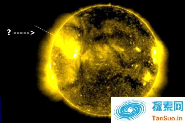 太阳上发现神秘物体 专家推测为UFO