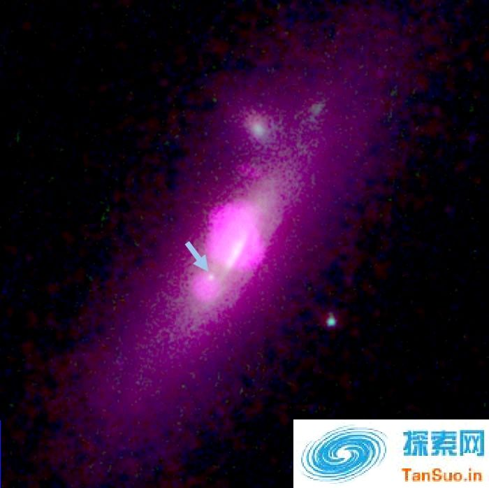 双黑洞星系SDSS J1126+2944中一个黑洞“饿得瘦骨嶙峋”