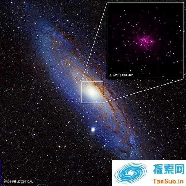 天文学家在邻近的仙女座星系中新发现26颗黑洞