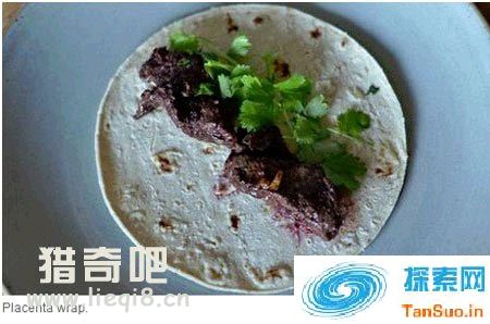 产后胎盘做成烤饼 重口味男子称味道像牛肉可防止产后抑郁|趣事