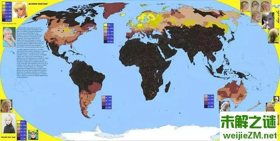 挑战智商的世界地图 看你能读懂多少